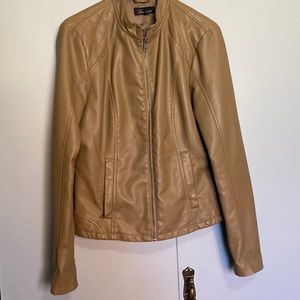 Faux Leather Baccini Jacket